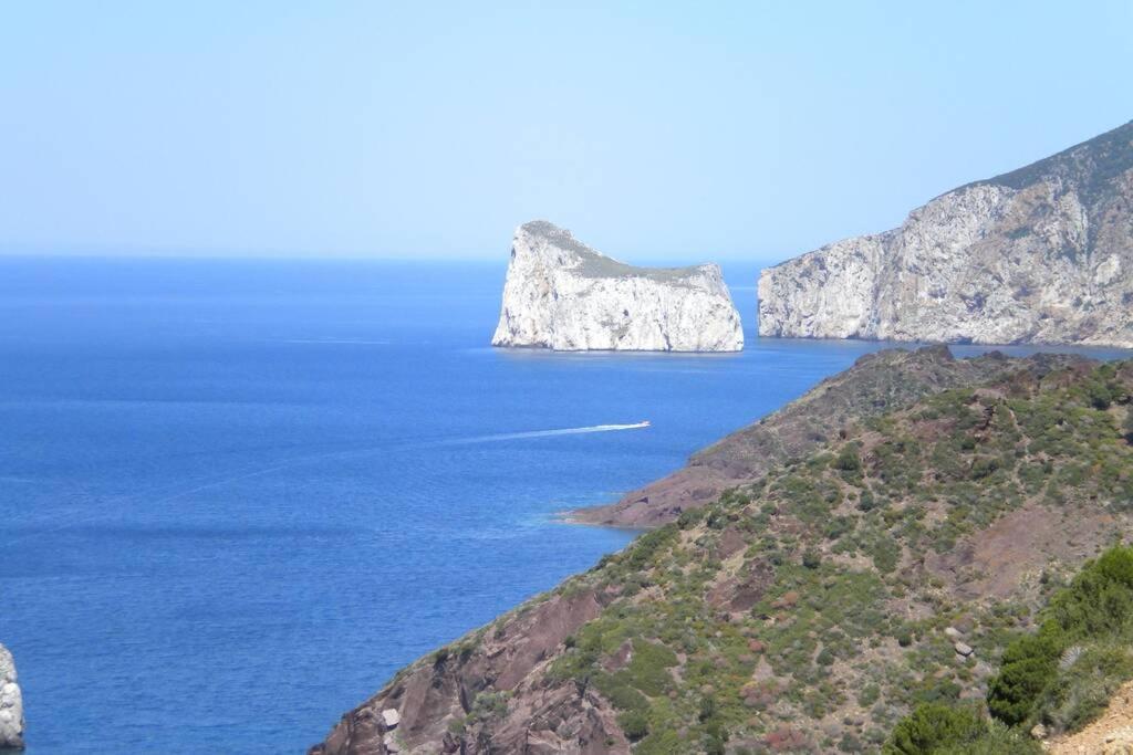Villa sul mare panorama unico Nebida Esterno foto