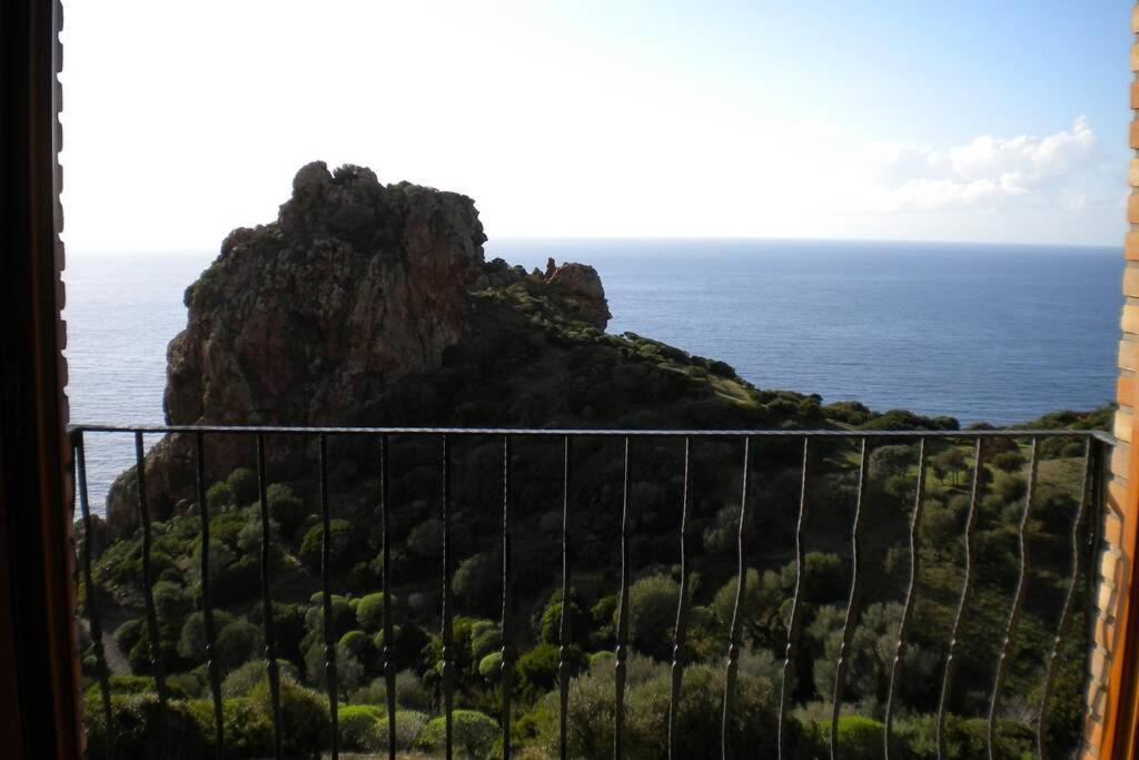 Villa sul mare panorama unico Nebida Esterno foto