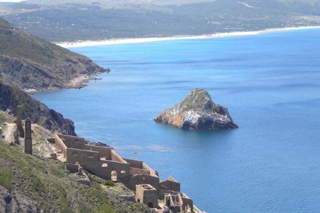Villa sul mare panorama unico Nebida Esterno foto